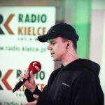 08.01.2021 Radio Kielce. Studio Gram. Raper chrvsciel (Jaś Chruścicki) / Jarosław Kubalski / Radio Kielce