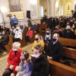 10.01.2021 Kielce. Kościół garnizonowy. Koncert laureatów IX Międzynarodowego Konkursu Kolęd, Pastorałek i Piosenek Świątecznych / Jarosław Kubalski / Radio Kielce