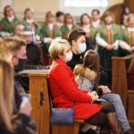 10.01.2021 Kielce. Kościół garnizonowy. Koncert laureatów IX Międzynarodowego Konkursu Kolęd, Pastorałek i Piosenek Świątecznych / Jarosław Kubalski / Radio Kielce