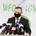 18.01.2021 Kielce. WFOŚiGW. Podsumowanie roku i plany na 2021 rok.  Prezes WFOŚiGW  w Kielcach Ryszard Gliwiński, / Jarosław Kubalski / Radio Kielce