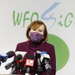 18.01.2021 Kielce. WFOŚiGW. Podsumowanie roku i plany na 2021 rok. wiceminister kultury, dziedzictwa narodowego i sportu Anna Krupka / Jarosław Kubalski / Radio Kielce