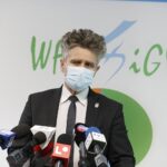 18.01.2021 Kielce. WFOŚiGW. Podsumowanie roku i plany na 2021 rok. Senator Krzysztof Słoń / Jarosław Kubalski / Radio Kielce