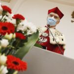 26.01.2021 Kielce. UJK. Wręczenie odznaczeń państwowych dla kadry uczelni. Rektor Stanisław Głuszek / Jarosław Kubalski / Radio Kielce