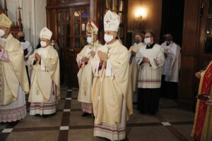 27.01.2021 Radom. Ingres biskupa Marka Solarczyka do katedry radomskiej / Jarosław Kubalski / Radio Kielce