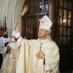 27.01.2021 Radom. Ingres biskupa Marka Solarczyka do katedry radomskiej. Na zdjęciu: biskup Marek Solarczyk / Jarosław Kubalski / Radio Kielce