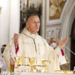 27.01.2021 Radom. Ingres biskupa Marka Solarczyka do katedry radomskiej. Na zdjęciu: biskup Marek Solarczyk / Jarosław Kubalski / Radio Kielce