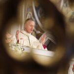 27.01.2021 Radom. Ingres biskupa Marka Solarczyka do katedry radomskiej. Na zdjęciu: biskup Marek Solarczyk / Jarosław Kubalski / Radio Kielce