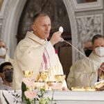 27.01.2021 Radom. Ingres biskupa Marka Solarczyka do katedry radomskiej. Na zdjęciu: biskup Marek Solarczyk / Jarosław Kubalski / Radio Kielce