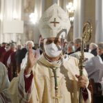 27.01.2021 Radom. Ingres biskupa Marka Solarczyka do katedry radomskiej. Na zdjęciu: biskup Marek Solarczyk / Jarosław Kubalski / Radio Kielce