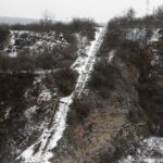 28.01.2021 Kielce. Ślichowice - rezerwat skalny. Dawny kamieniołom / Jarosław Kubalski / Radio Kielce