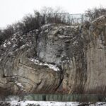 28.01.2021 Kielce. Ślichowice - rezerwat skalny. Dawny kamieniołom / Jarosław Kubalski / Radio Kielce