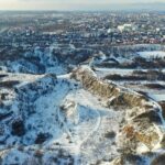 29.01.2021 Kielce. Rezerwat Wietrznia. Dawny kamieniołom / Jarosław Kubalski / Radio Kielce