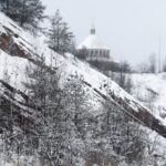 30.01.2021 Zachełmie. Rezerwat skalny. Dawny kamieniołom / Jarosław Kubalski / Radio Kielce