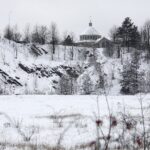 30.01.2021 Zachełmie. Rezerwat skalny. Dawny kamieniołom / Jarosław Kubalski / Radio Kielce