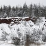 30.01.2021 Zachełmie. Rezerwat skalny. Dawny kamieniołom / Jarosław Kubalski / Radio Kielce