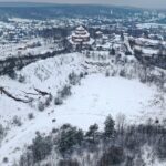 30.01.2021 Zachełmie. Rezerwat skalny. Dawny kamieniołom / Jarosław Kubalski / Radio Kielce