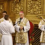 06.01.2021. Kielce. Bazylika katedralna. Święto Trzech Króli. Na zdjęciu: biskup Marian Florczyk / Jarosław Kubalski / Radio Kielce