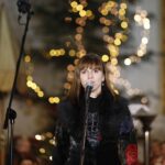 06.01.2021 Święty Krzyż. Koncert charytatywny. Na zdjęciu Anna Branny / Jarosław Kubalski / Radio Kielce