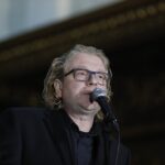 06.01.2021 Święty Krzyż. Koncert charytatywny. Na zdjęciu Przemysław Branny / Jarosław Kubalski / Radio Kielce