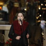 06.01.2021 Święty Krzyż. Koncert charytatywny. Na zdjęciu Justyna Motylska / Jarosław Kubalski / Radio Kielce