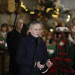 06.01.2021 Święty Krzyż. Koncert charytatywny. Na zdjęciu Zbigniew Koniusz - wojewoda świętokrzyski / Jarosław Kubalski / Radio Kielce