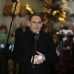 06.01.2021 Święty Krzyż. Koncert charytatywny. Na zdjęciu Janusz Knap - prezes Radia Kielce / Jarosław Kubalski / Radio Kielce