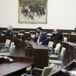 07.01.2021 Kielce. Sesja rady miasta / Jarosław Kubalski / Radio Kielce