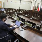 07.01.2021 Kielce. Sesja rady miasta / Jarosław Kubalski / Radio Kielce