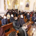 12.01.2021 Kielce. Kościół garnizonowy. Msza święta żałobna w intencji zmarłego pięściarza Mariana Trelińskiego / Jarosław Kubalski / Radio Kielce