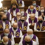 29.01.2021 Kielce. Uroczystości pogrzebowe ks. Edwarda Chata. Msza żałobna w katedrze / Jarosław Kubalski / Radio Kielce