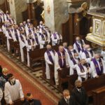 10.10.2020 Kielce. Katedra. Pogrzeb ks. prof. Stanisława Czerwika - wieloletniego rektora kieleckiego seminarium / Jarosław Kubalski / Radio Kielce