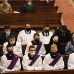 10.10.2020 Kielce. Katedra. Pogrzeb ks. prof. Stanisława Czerwika - wieloletniego rektora kieleckiego seminarium / Jarosław Kubalski / Radio Kielce