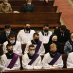 10.10.2020 Kielce. Katedra. Pogrzeb ks. prof. Stanisława Czerwika - wieloletniego rektora kieleckiego seminarium / Jarosław Kubalski / Radio Kielce