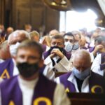 10.10.2020 Kielce. Katedra. Pogrzeb ks. prof. Stanisława Czerwika - wieloletniego rektora kieleckiego seminarium / Jarosław Kubalski / Radio Kielce