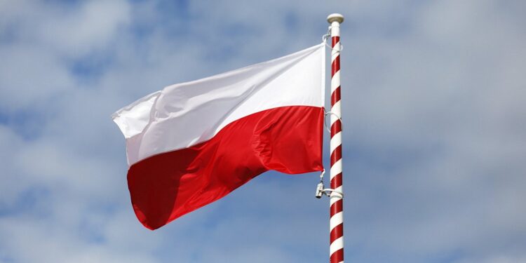 Flaga Polski / Jarosław Kubalski / Radio Kielce