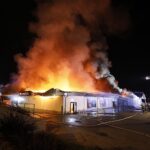 24.08.2020. Kielce. Pożar marketu Lidl przy ul. Piekoszowskiej / Jarosław Kubalski / Radio Kielce