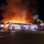 24.08.2020. Kielce. Pożar marketu Lidl przy ul. Piekoszowskiej / Jarosław Kubalski / Radio Kielce