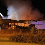 24.08.2020. Kielce. Pożar marketu Lidl przy ul. Piekoszowskiej / Jarosław Kubalski / Radio Kielce