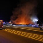 24.08.2020. Kielce. Pożar marketu Lidl przy ul. Piekoszowskiej / Jarosław Kubalski / Radio Kielce