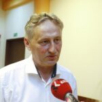 28.06.2020. Kielce. Wybory prezydenckie. Sztab wyborczy PiS. Wojewoda Zbigniew Koniusz / Jarosław Kubalski / Radio Kielce