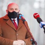 22.12.2020 Włoszczowa. Otwarcie południowej obwodnicy Włoszczowy. Na zdjęciu: poseł Mariusz Gosek / Jarosław Kubalski / Radio Kielce