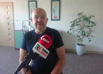 Marek Godlewski, pracownik UM w Jędrzejowie, regionalista / Ewa Pociejowska-Gawęda / Radio Kielce