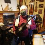 03.01.2021 Ćmielów. Zbiory instrumentów muzycznych Stanisława Jacka Machały / Emilia Sitarska / Radio Kielce