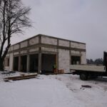 14.01.2021 Ostrowiec Świętokrzyski. Budowa nowej bazy Miejskiego Zakładu Komunikacji przy ul. Samsonowicza / Emilia Sitarska / Radio Kielce