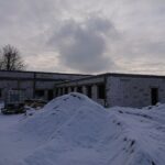 14.01.2021 Ostrowiec Świętokrzyski. Budowa nowej bazy Miejskiego Zakładu Komunikacji przy ul. Samsonowicza / Emilia Sitarska / Radio Kielce