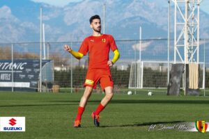 31.01.2021 Belek. Mecz Korona Kielce - FC Prisztina / Daniel Mazur / Korona Kielce