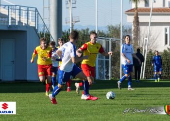 31.01.2021 Belek. Mecz Korona Kielce - FC Prisztina / Daniel Mazur / Korona Kielce