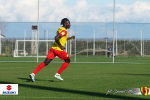 31.01.2021 Belek. Mecz Korona Kielce - FC Prisztina / Daniel Mazur / Korona Kielce