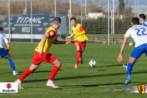 31.01.2021 Belek. Mecz Korona Kielce - FC Prisztina / Daniel Mazur / Korona Kielce