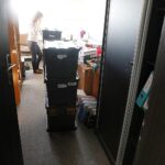 21.01.2021 Kielce. Przeprowadzka Departamentu Kultury i Dziedzictwa Narodowego oraz Departamentu Edukacji, Sportu i Turystyki z budynku przy ulicy Planty do urzędu marszałkowskiego / Jarosław Kubalski / Radio Kielce